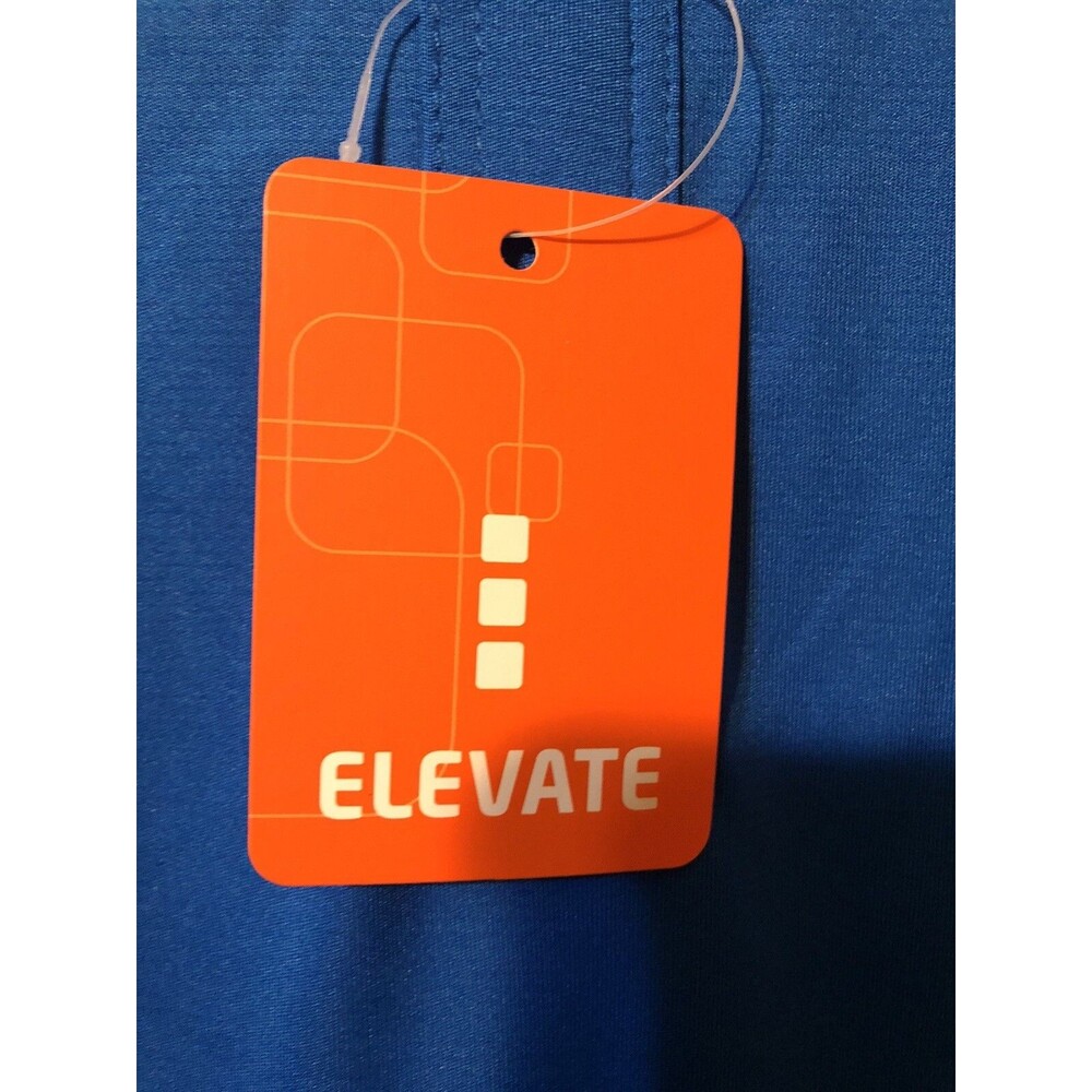 Men’s Elevate Polo Shirt Blue XL/TG Kelloggs on Top Right Side NWT - Picture 4 of 6